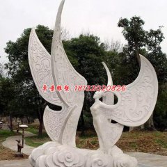 梁山伯與祝英臺(tái)石雕，廣場(chǎng)景觀石雕