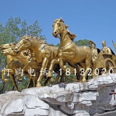 銅馬雕塑，鑄造銅馬，馬雕塑