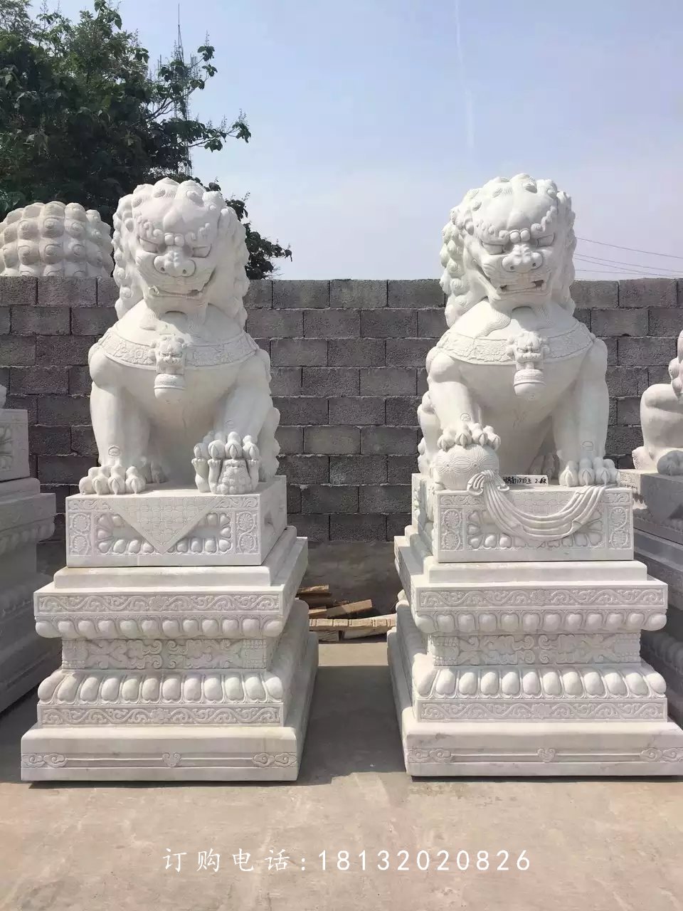 石獅子，石雕動物 (6)