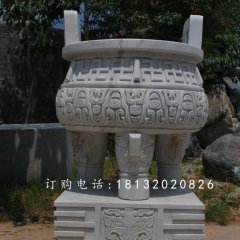 石頭香爐，青石香爐雕塑