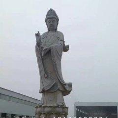 觀音菩薩石雕，大型立式觀音雕塑