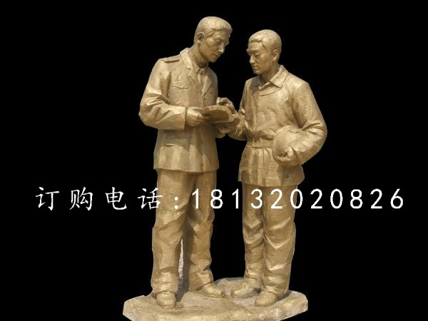 玻璃鋼消防部隊(duì)雕塑，玻璃鋼消防隊(duì)員