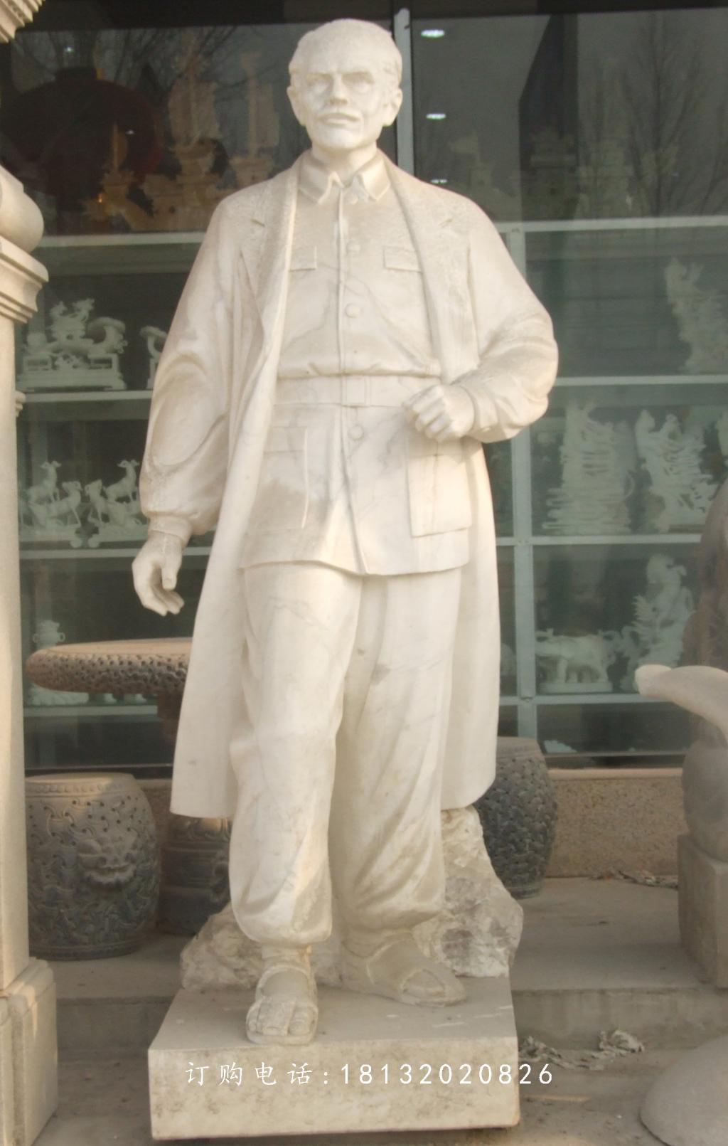 白求恩石雕,大理石醫(yī)院名人雕塑1