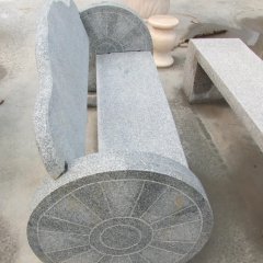 大理石椅子，公園長椅石雕