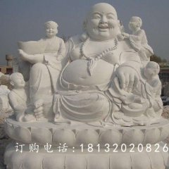 石雕彌勒佛，坐式彌勒佛像