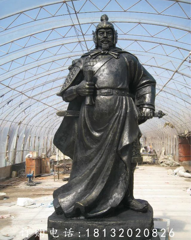 鄭和銅雕，廣場(chǎng)古代名人銅雕