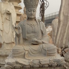 地藏王石雕，石雕佛像