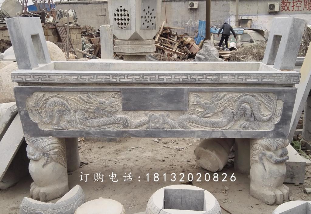 石雕鼎，青石鼎雕塑