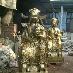 財神銅雕，文財神銅雕