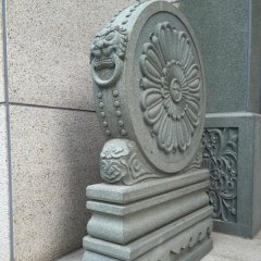 門鼓石雕，仿古青石門鼓石雕