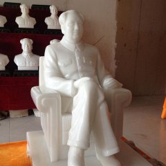 漢白玉偉人雕塑，毛主席石雕