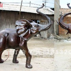大象銅雕，廣場動(dòng)物銅雕