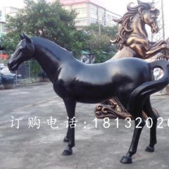 玻璃鋼馬雕塑，玻璃鋼動物雕塑