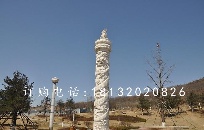 漢白玉龍柱石雕,廣場(chǎng)華表石雕
