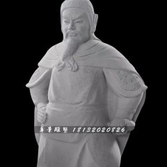 古代將軍石雕，廣場人物石雕
