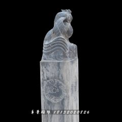 拴馬柱，仿古拴馬柱雕塑