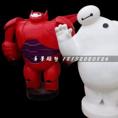 玻璃鋼大白，玻璃鋼電影角色雕塑