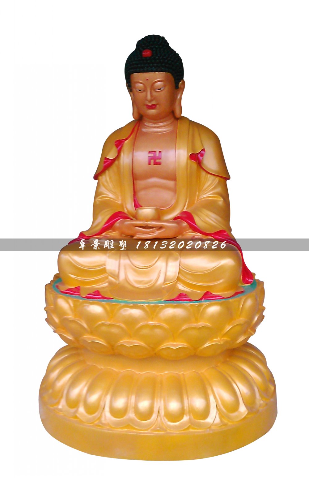 玻璃鋼佛像雕塑,如來(lái)佛雕塑