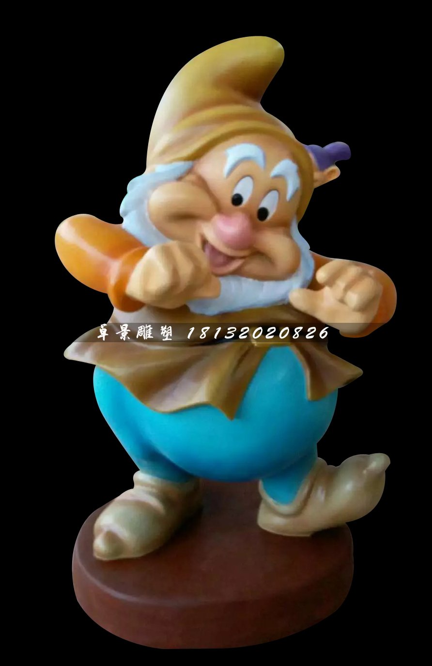 小矮人雕塑，玻璃鋼卡通雕塑 (5)