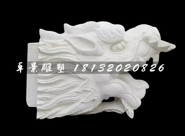 龍頭石雕，大理石噴水龍頭雕塑
