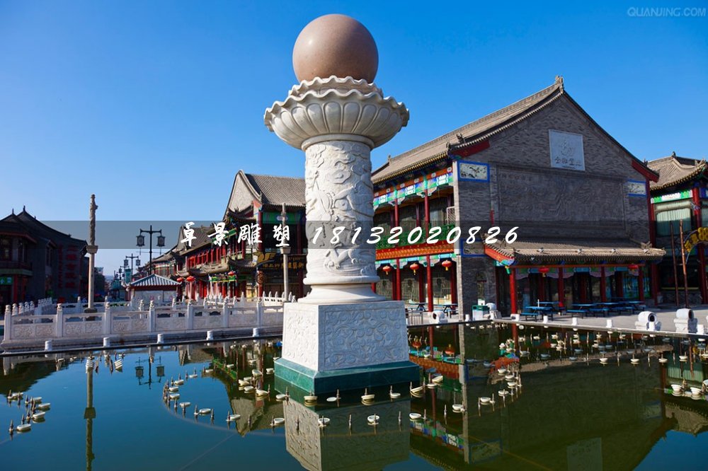 風(fēng)水球石雕，景區(qū)景觀石雕