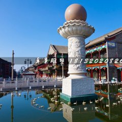 風水球石雕，景區(qū)景觀石雕