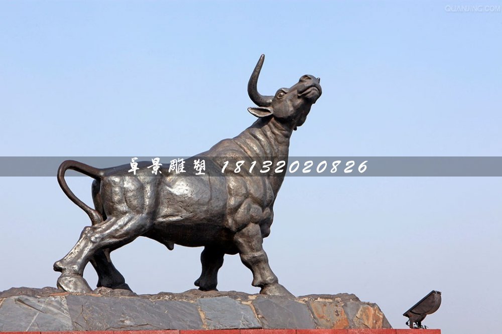銅牛雕塑，廣場動物銅雕