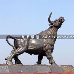 銅牛雕塑，廣場動物銅雕