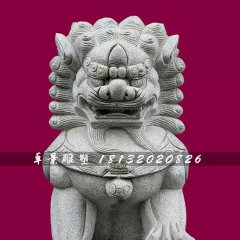 北京獅石雕，大理石獅子