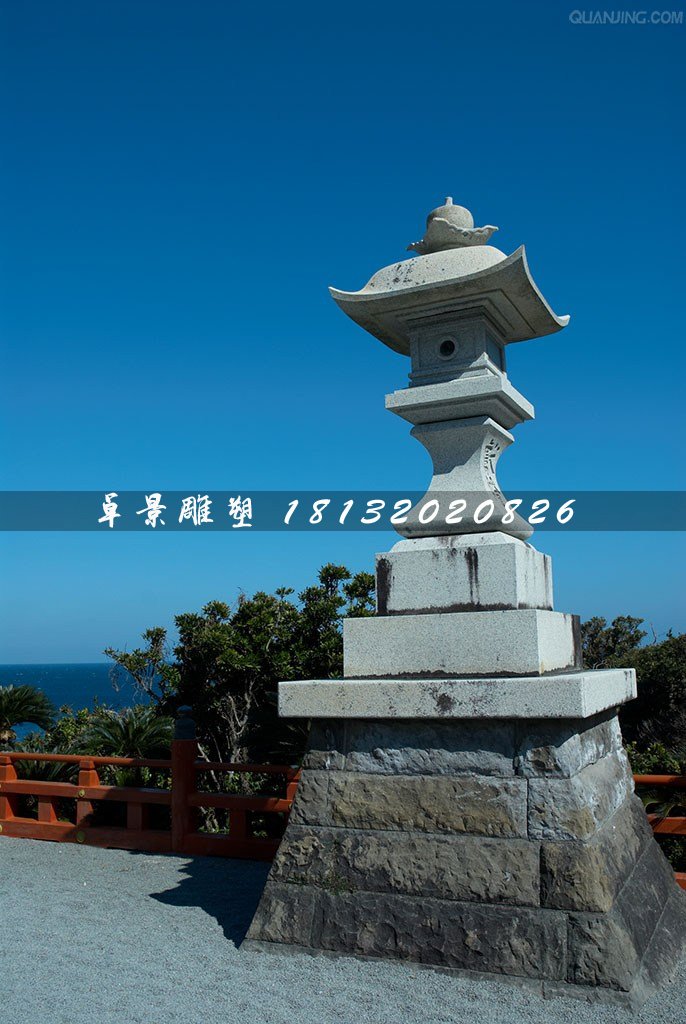 宮燈石雕，園林景觀石雕 (1)