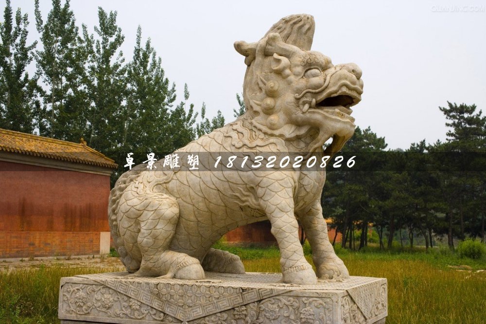 麒麟石雕，古代神獸石雕