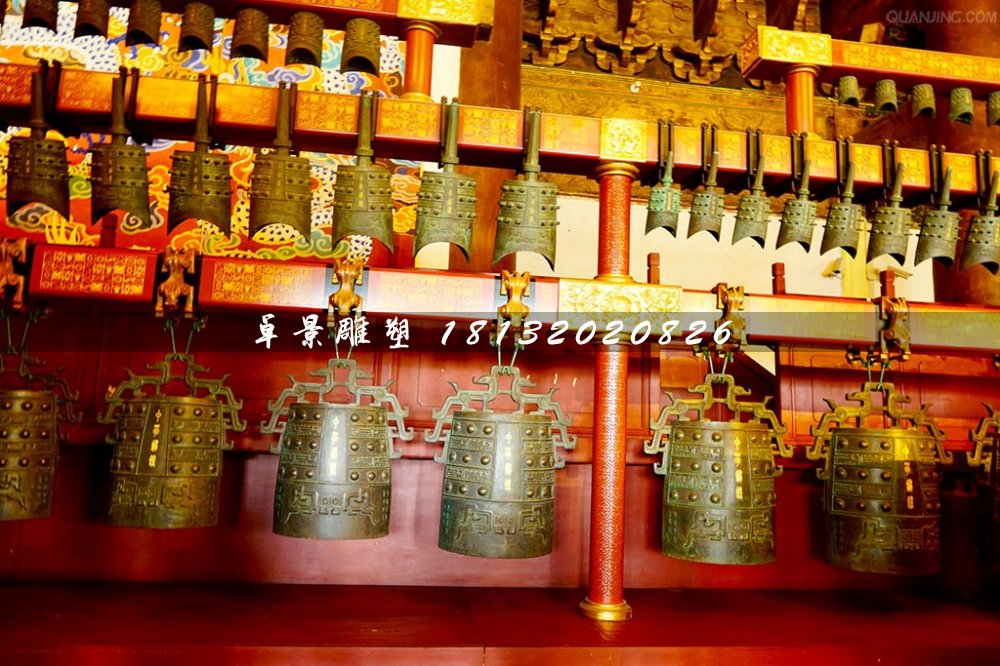 青銅編鐘雕塑，仿古編鐘雕塑 (1)