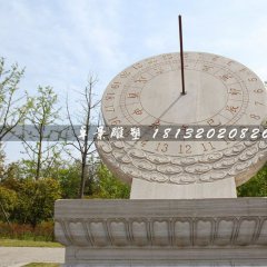 日晷石雕，廣場石雕日晷