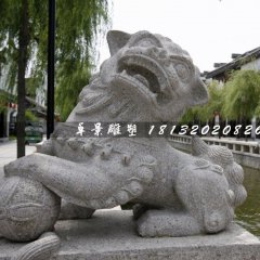 石雕獅子，網(wǎng)球獅石雕