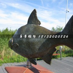 銅雕魚(yú)，廣場(chǎng)動(dòng)物銅雕