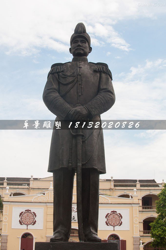 偉人銅雕，孫中山銅雕