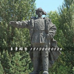 楊靖宇將軍銅雕，抗戰(zhàn)烈士銅雕