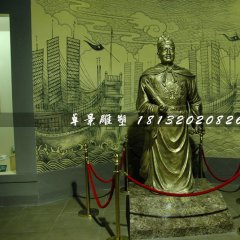 鄭和銅雕，古代英雄銅雕