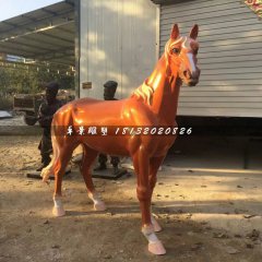 玻璃鋼馬雕塑，動(dòng)物雕塑