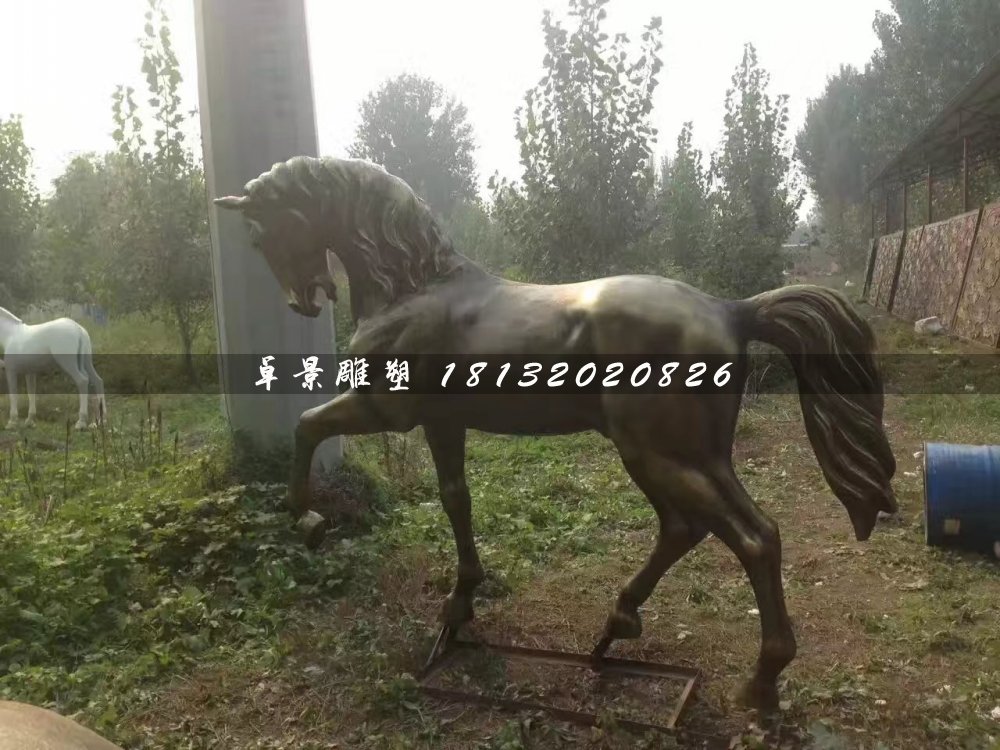 馬銅雕，公園動(dòng)物銅雕