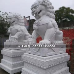大型獅子石雕，北京獅石雕