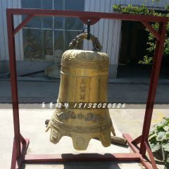 風(fēng)調(diào)雨順銅雕，鑄銅鐘