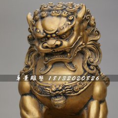北京銅獅子，鑄銅獅子
