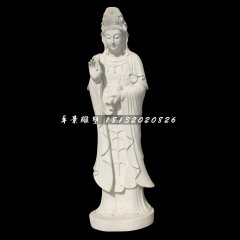 觀世音菩薩石雕，立式佛像