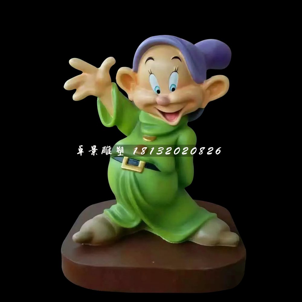 玻璃鋼小矮人雕塑，卡通人物雕塑 (1)