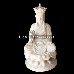 地藏菩薩石雕，漢白玉佛像