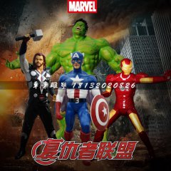 復仇者聯(lián)盟雕塑，玻璃鋼仿真雕塑