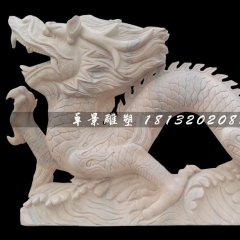 十二生肖石雕，晚霞紅動物石雕