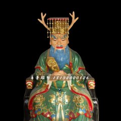 龍王雕塑，玻璃鋼彩繪神仙雕塑