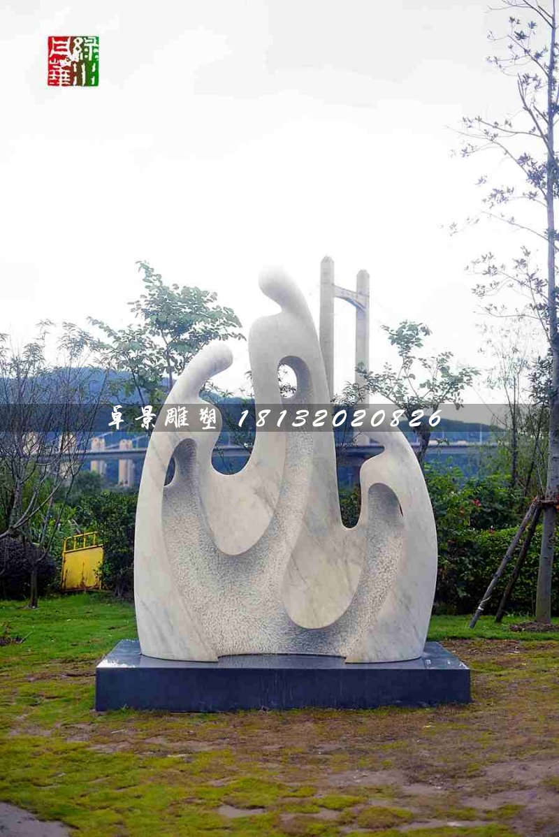 抽象人物石雕,公園景觀石雕